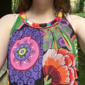 Desigual- Mid 2000’s Spanish designer dress